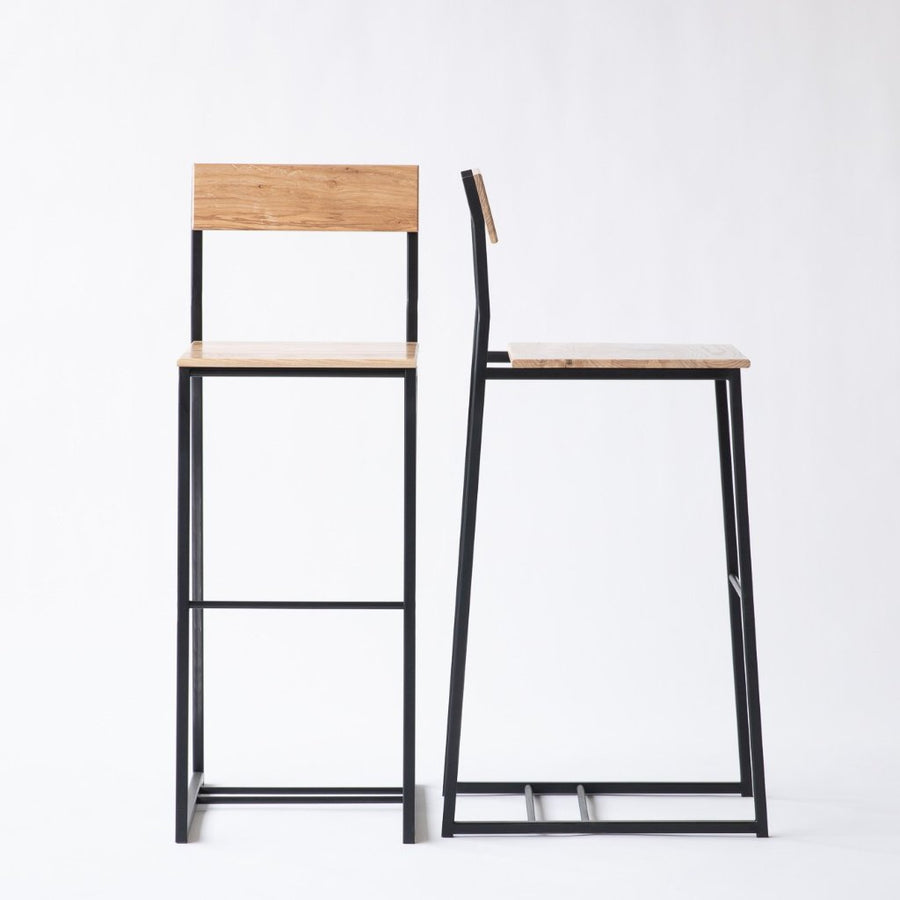 The Scout bar stool by Edgework Creative, custom seating