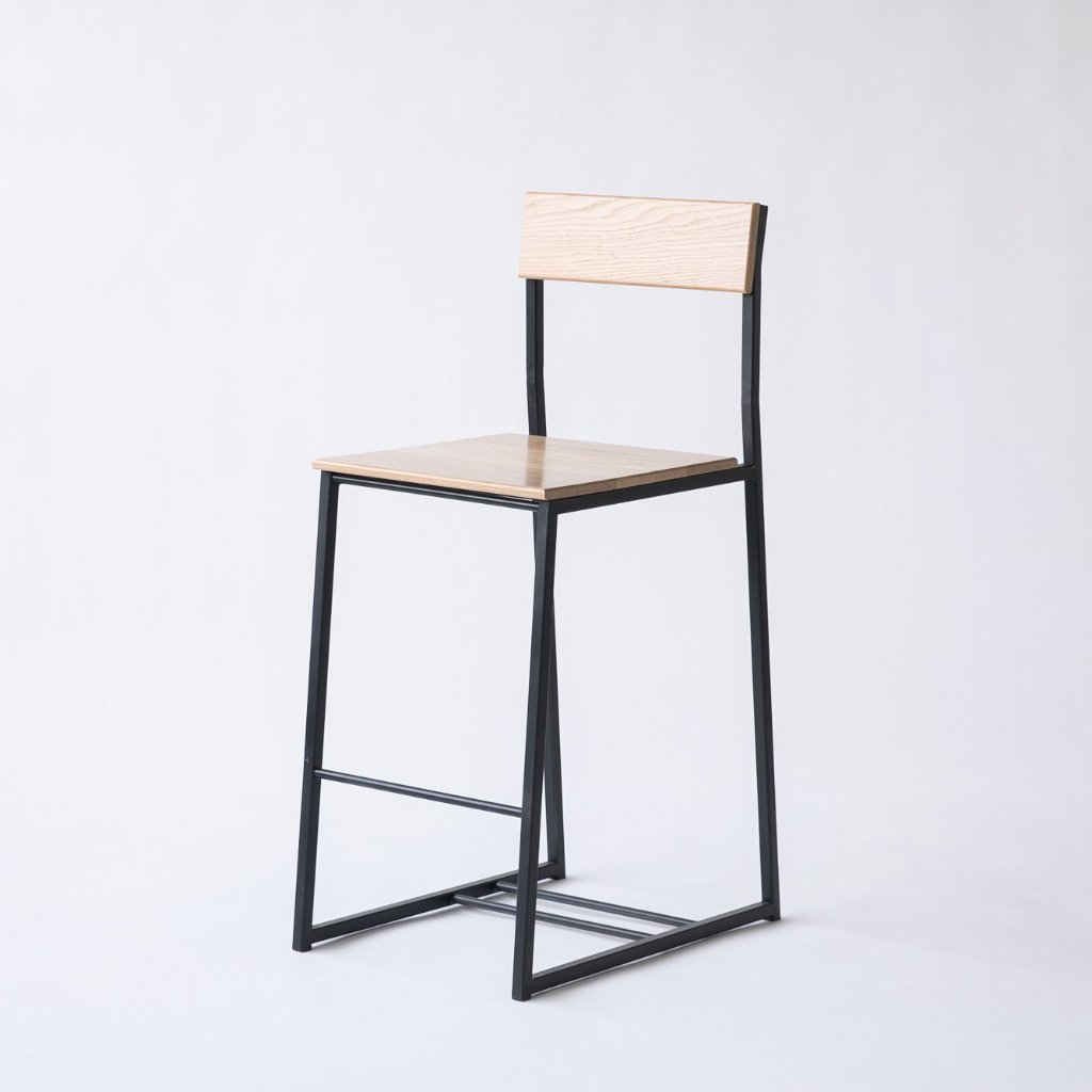 The Scout counter stool by Edgework Creative, custom seating